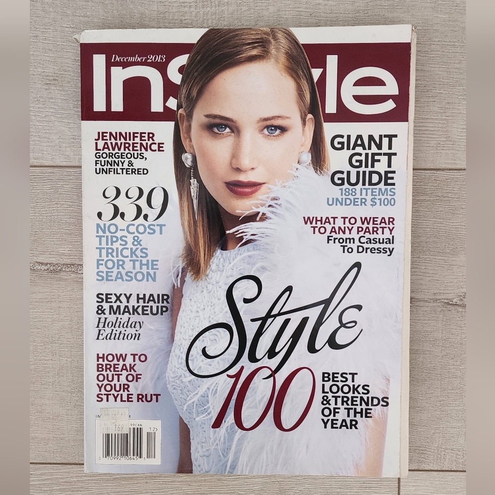 Jennifer Lawrence InStyle Magazine December 2013